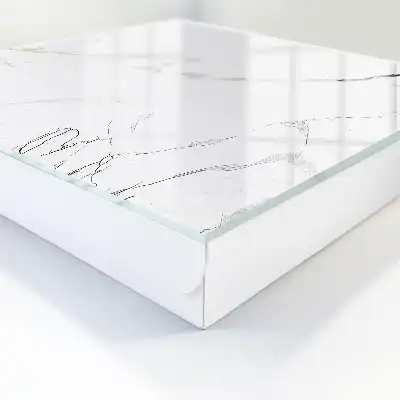 Eleganter Marmor mit feiner Linienführung