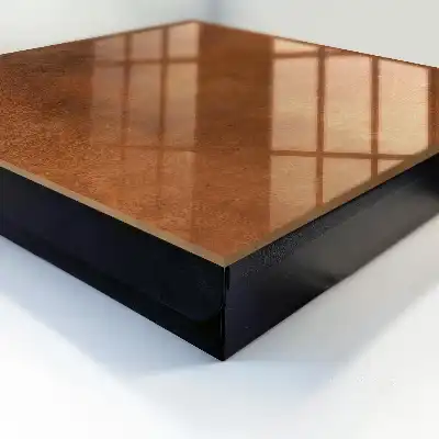 Wandbild mit brauner Textur in erdigen Tönen