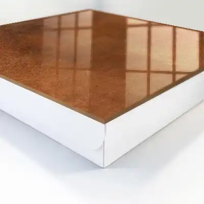 Wandbild mit brauner Textur in erdigen Tönen