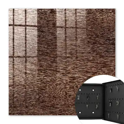 Braunes Holz in natürlicher Optik