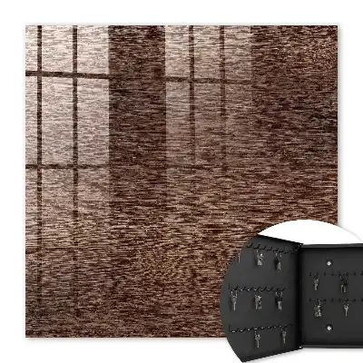 Braunes Holz in natürlicher Optik