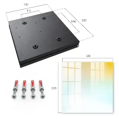 Wandbild mit sanften Farben für eine angenehme Atmosphäre