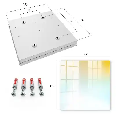Wandbild mit sanften Farben für eine angenehme Atmosphäre