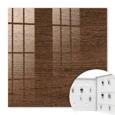 Holzstruktur mit ausgeprägter Maserung