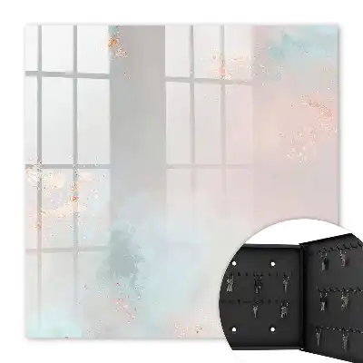 Abstraktes Wandbild in Pastellfarben für Leichtigkeit und Harmonie