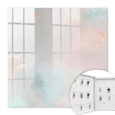 Abstraktes Wandbild in Pastellfarben für Leichtigkeit und Harmonie