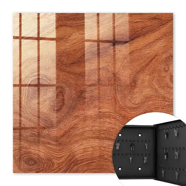 Holzstruktur in Warmbraun