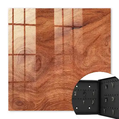 Holzstruktur in Warmbraun