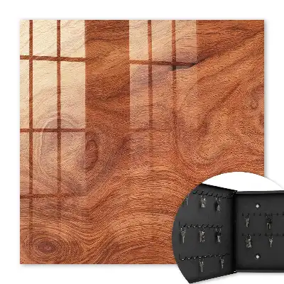 Holzstruktur in Warmbraun