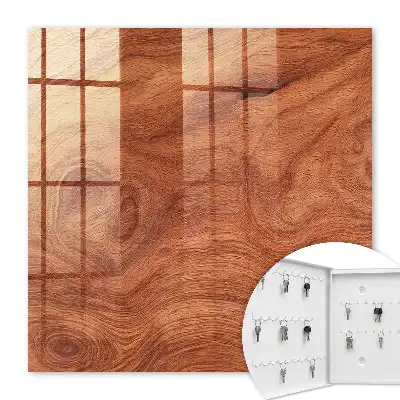 Holzstruktur in Warmbraun