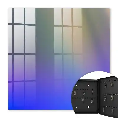 Wandbild Farbenfrohe Harmonie für eine entspannende Atmosphäre