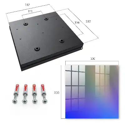 Wandbild Farbenfrohe Harmonie für eine entspannende Atmosphäre