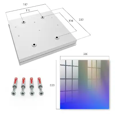 Wandbild Farbenfrohe Harmonie für eine entspannende Atmosphäre