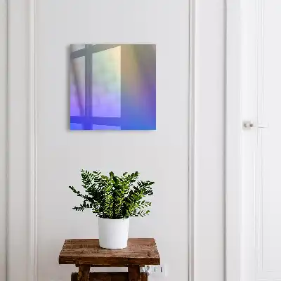 Wandbild Farbenfrohe Harmonie für eine entspannende Atmosphäre