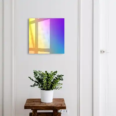 Farbenfrohes visuelles Spektakel mit Farbverlauf