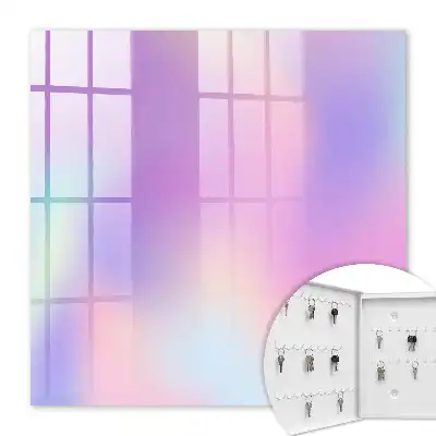Wandbild Pastellfarbene Wellenharmonie