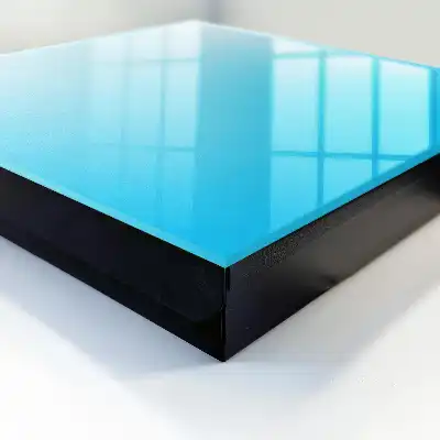 Der blaue Farbverlauf schafft Frieden