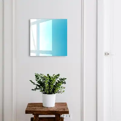 Der blaue Farbverlauf schafft Frieden