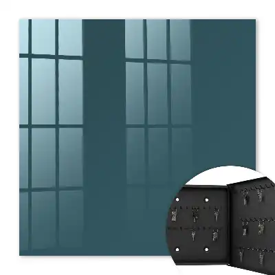 Dunkeltürkis harmonische Formen