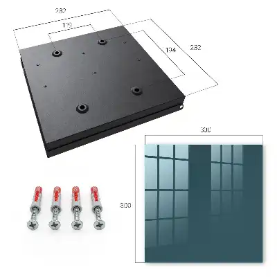 Dunkeltürkis harmonische Formen