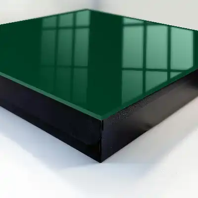 Flaschengrün, saftige Farben