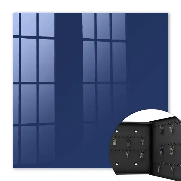 Lebendiger, minimalistischer Marineblau-Stil