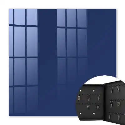 Lebendiger, minimalistischer Marineblau-Stil