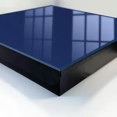 Lebendiger, minimalistischer Marineblau-Stil