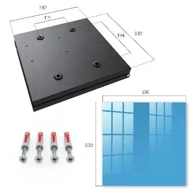 Schlichtheit und Eleganz des blauen Wassers
