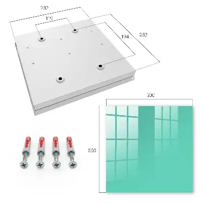 Kräftige, minimalistische Eleganz in Mintgrün