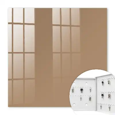 Warmes, sattes Braun – dunkles Orange