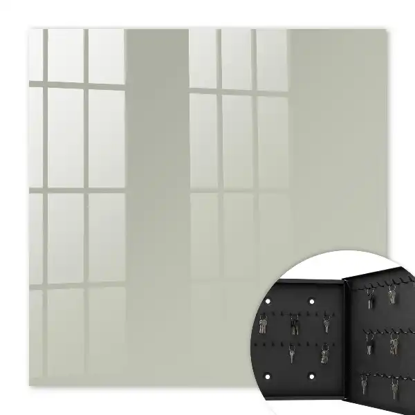 Warmgraue Eleganz und Schlichtheit