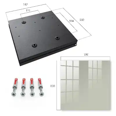 Warmgraue Eleganz und Schlichtheit