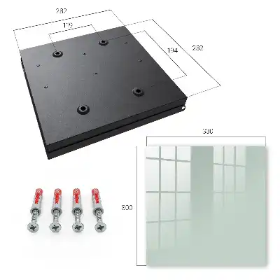 Hellminzfarbener, kohäsiver Minimalismus