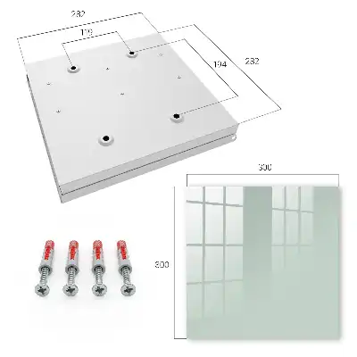Hellminzfarbener, kohäsiver Minimalismus