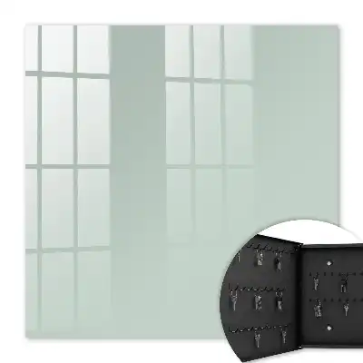 Hellminzfarbener, kohäsiver Minimalismus