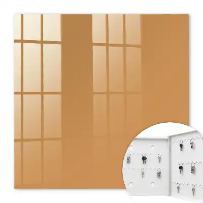 Gedämpftes Orange, minimalistische Schlichtheit