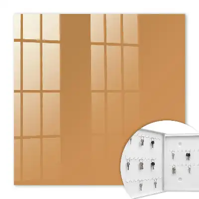 Gedämpftes Orange, minimalistische Schlichtheit