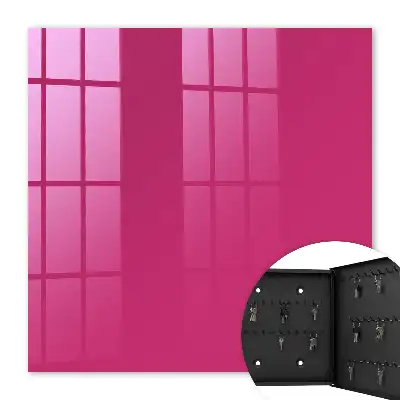 Minimalistisches Design in intensivem Fuchsia