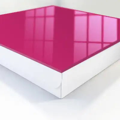 Intensiver pinkfarbener Fuchsia-Minimalismus