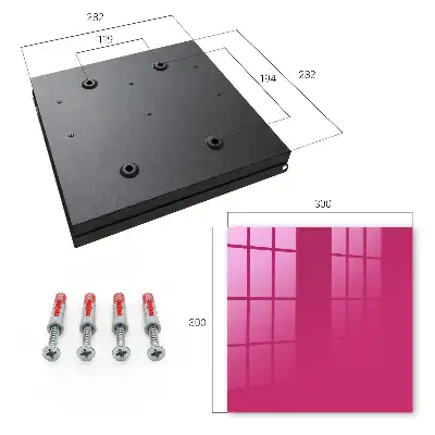 Intensiver pinkfarbener Fuchsia-Minimalismus