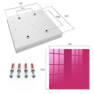 Intensiver pinkfarbener Fuchsia-Minimalismus