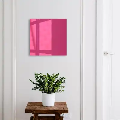 Intensiver pinkfarbener Fuchsia-Minimalismus
