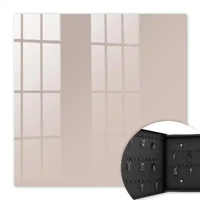 Warmes, gedecktes Beige, beruhigende Eleganz