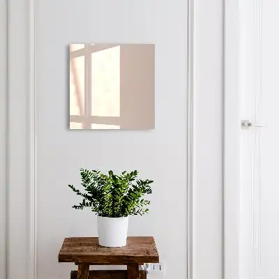 Warmes, gedecktes Beige, beruhigende Eleganz