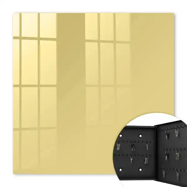 Minimalistischer Stil in Pastellgelb