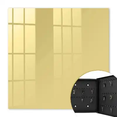 Minimalistischer Stil in Pastellgelb