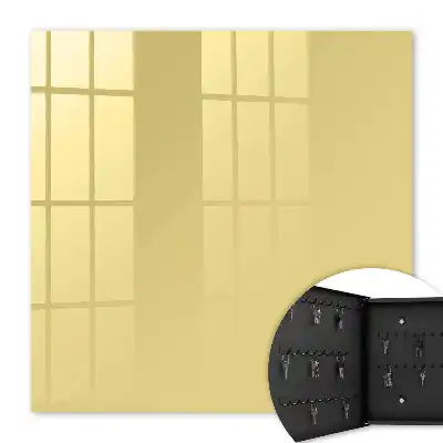 Minimalistischer Stil in Pastellgelb