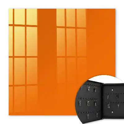 Starke orangefarbene Hitzeenergie