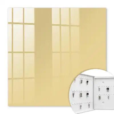 ruhige Komposition in Beige und Gelb